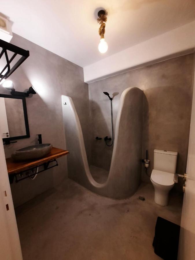 Terra White Seaview Pool Apartments & Suites Mykonos Town Bagian luar foto