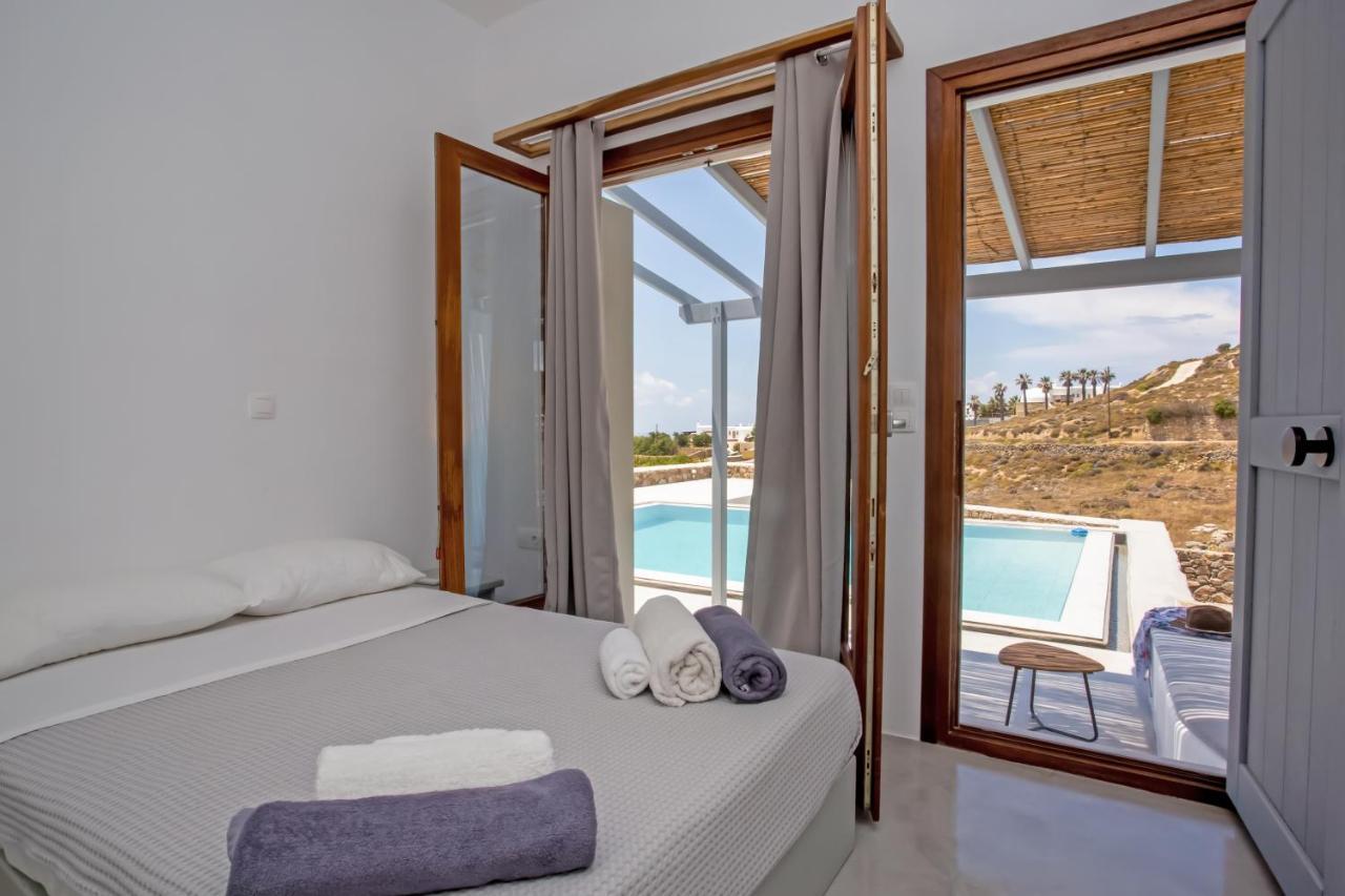 Terra White Seaview Pool Apartments & Suites Mykonos Town Bagian luar foto