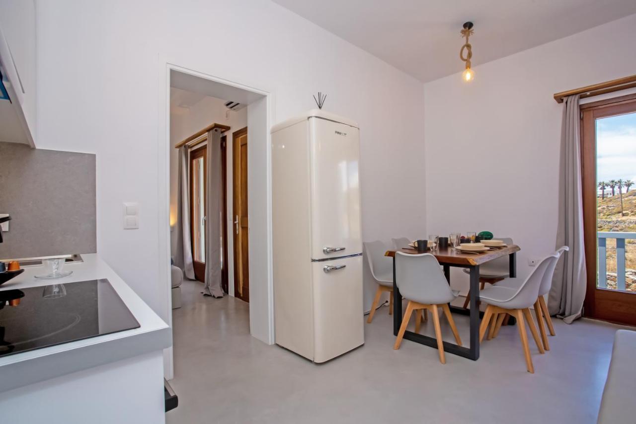 Terra White Seaview Pool Apartments & Suites Mykonos Town Bagian luar foto